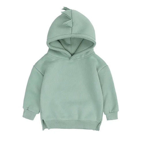 Premium Fleece Dinosaur-Themed Hoodies for Children - Ideal Spring Season Apparel - Warms Hoodies